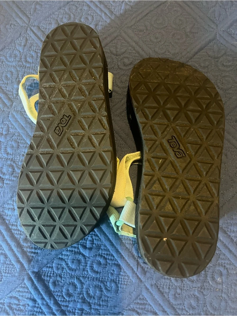 Teva Velcro Sandals with pastel straps